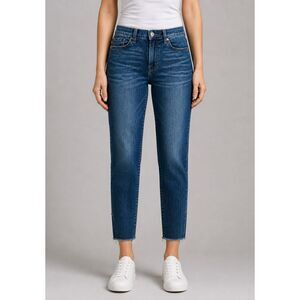 Judy Blue Bloom High Rise Jeans Skinny Fit Side Slit 25